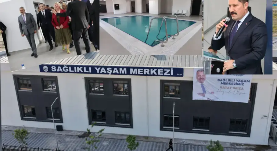 Hatay’da Sağlıklı Yaşam Merkezi açıldı