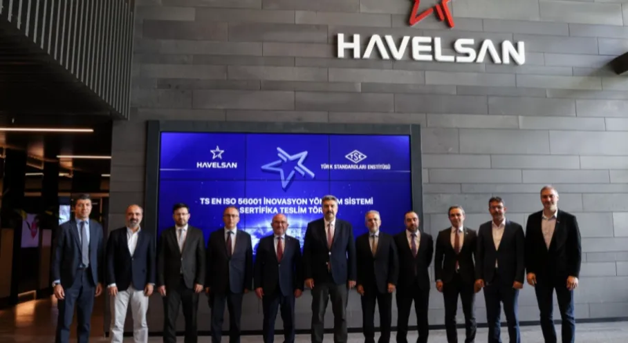 HAVELSAN'dan İnovasyon Atağı! TS EN ISO 56001 Belgesiyle Sektöre Damga Vurdu