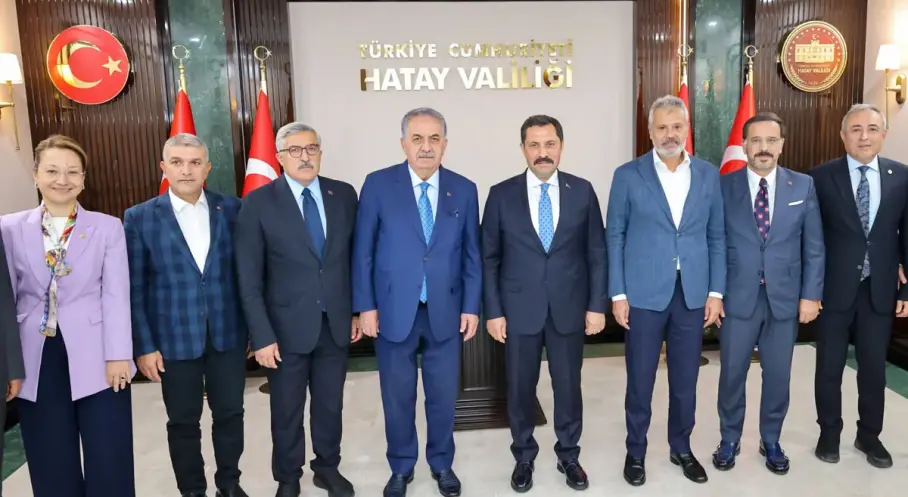 Hayati Yazıcı Hatay'da