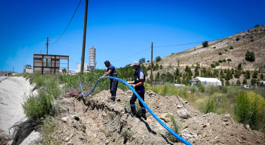 Hekimhan’da 10 Kilometrelik Yeni İçme Suyu Hattı