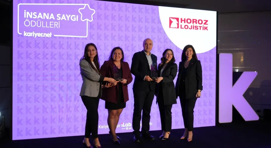 Horoz Lojistik İK'da Zirvede! İnsana Saygı Ödülü'nü Kaptı!