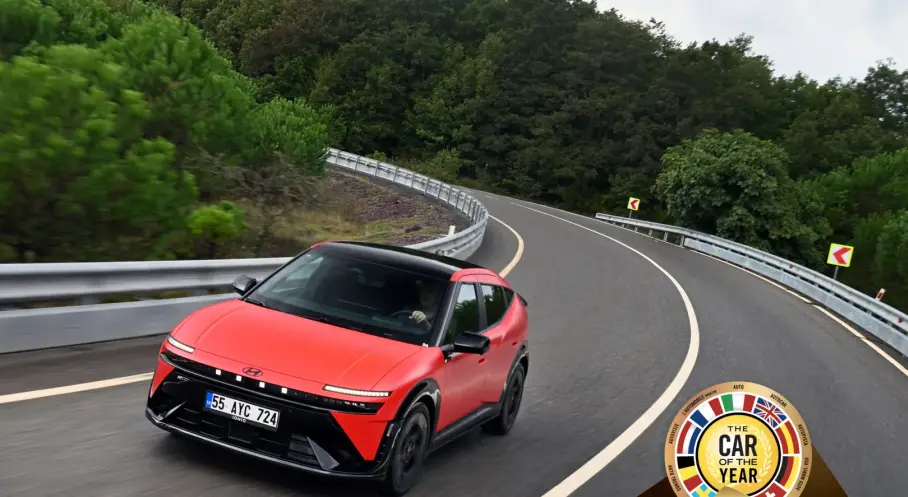 Hyundai IONIQ 3, 2027 Avrupa’da Yılın Otomobili Finalisti Seçildi