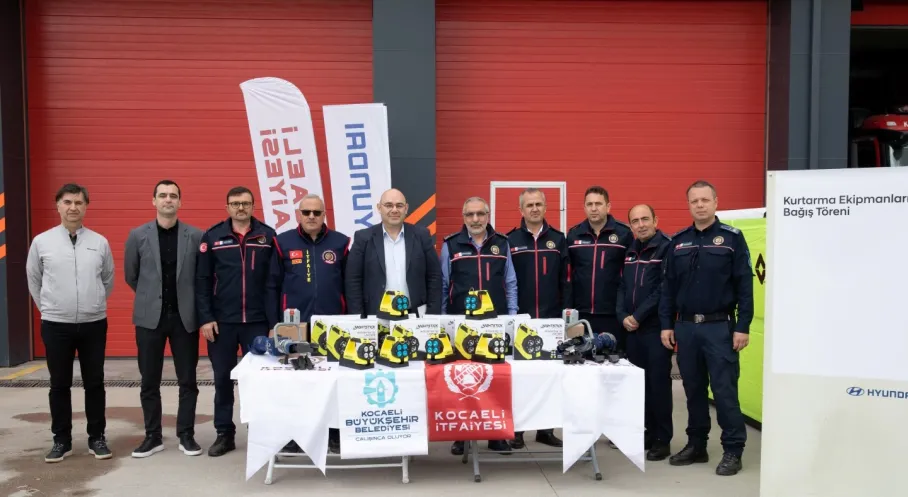 Hyundai'den Kocaeli İtfaiyesi'ne Hayati Ekipman Desteği!