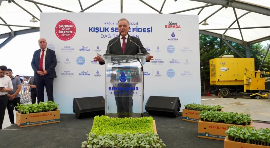 İBB'den İstanbul Çiftçisine Rekor Destek: 5 Yılda 70 Milyon Fide!
