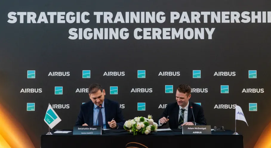 İGA İstanbul Havalimanı ve Airbus'tan Çığır Açan İş Birliği: İstanbul Havacılık Eğitiminin Kalbi Oluyor!
