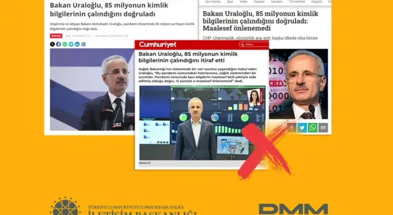 İletişim'den 'veri sızıntısı' iddiasına açıklama