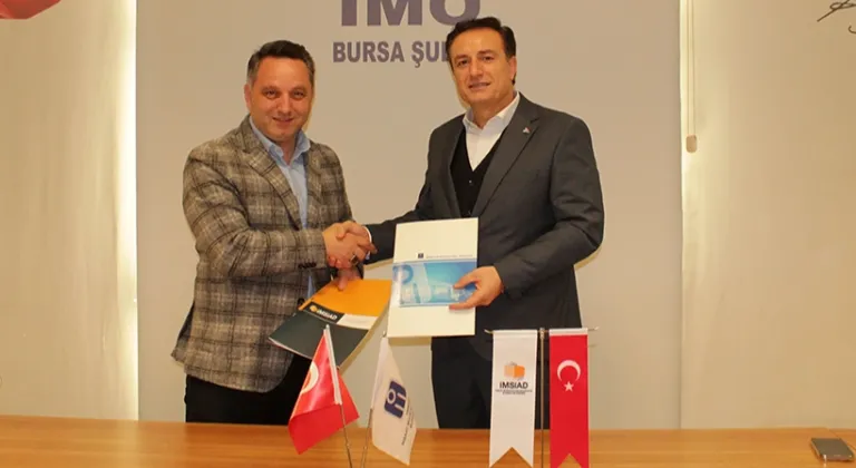 İMO Bursa Şubesi ve İMSİAD İşbirliği Protokolü İmzaladı: İnşaat Mühendisleri için Mesleki Gelişim Yolunda Adım Atıldı