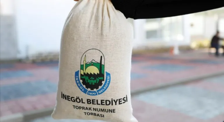 İnegöl Belediyesi Tarım İçin Ücretsiz Toprak Analizi Uygulamasını Devam Ettiriyor