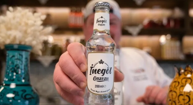 İnegöl Gazozu Nostaljisi Geri Döndü! Raflarda Yerini Aldı
