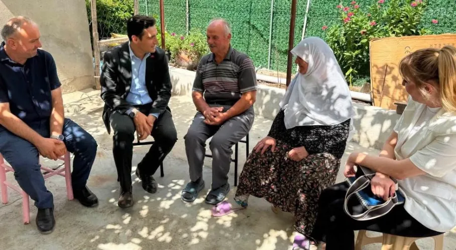 İpsala Kaymakamı Güzel, Sultanköy’de Gaziler ve Vatandaşlarla Buluştu