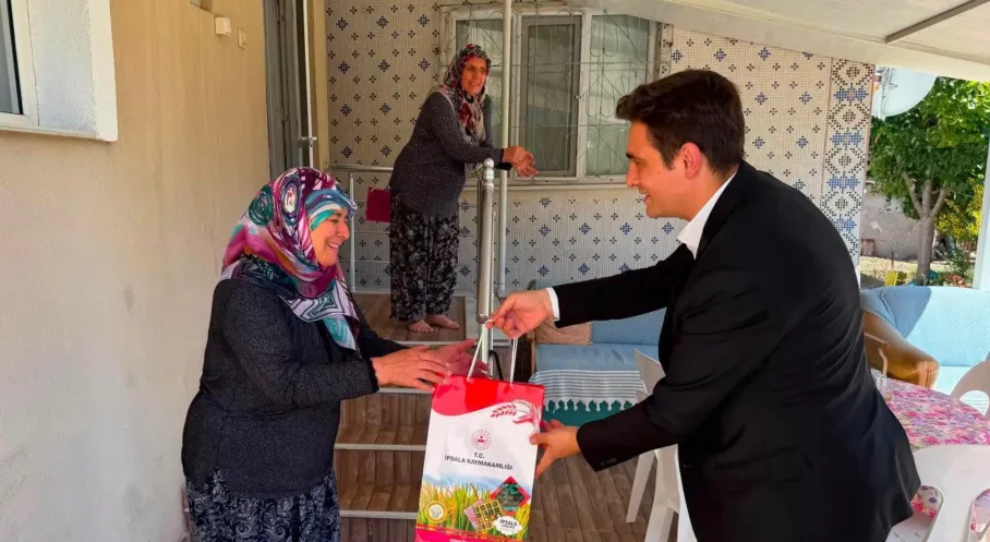 İpsala Kaymakamı Güzel’den Şehit Ailesi ve Gazilere Ziyaret