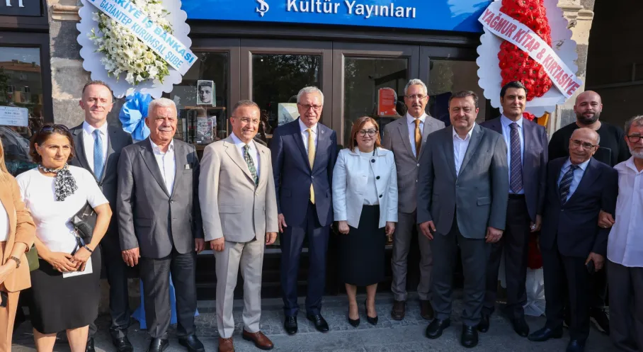 İş Bankası Kültür Yayınları’nın Gaziantep Kitabevi Açıldı 