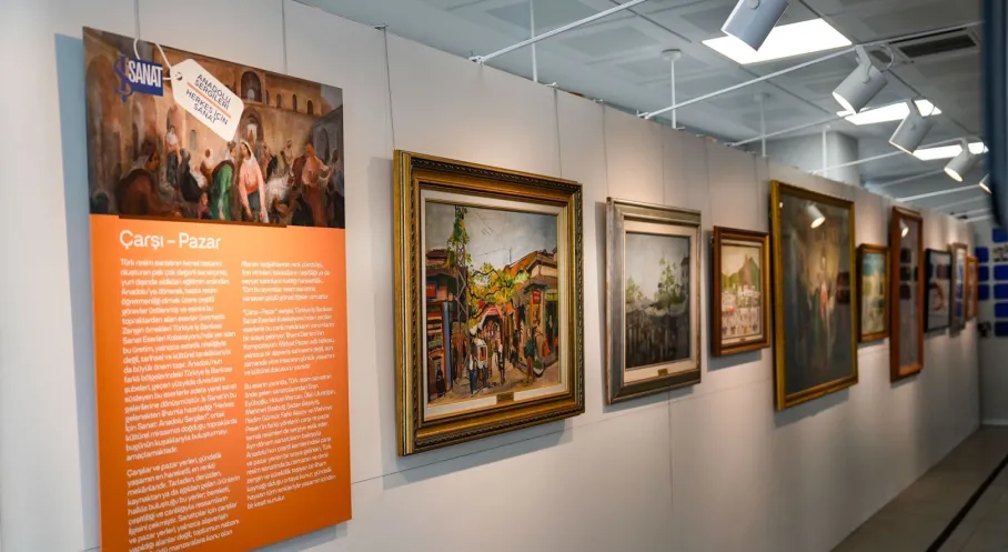İş Sanat'tan Anadolu'ya Sanat Köprüsü: 'Çarşı-Pazar' Sergisi Midyat'ı Renklendirdi!