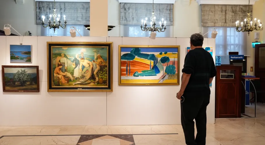 İş Sanat'tan Edremit'e Sanat Akını: 'Ege Havası' Sergisi Rekor Ziyaretçi Ağırladı!