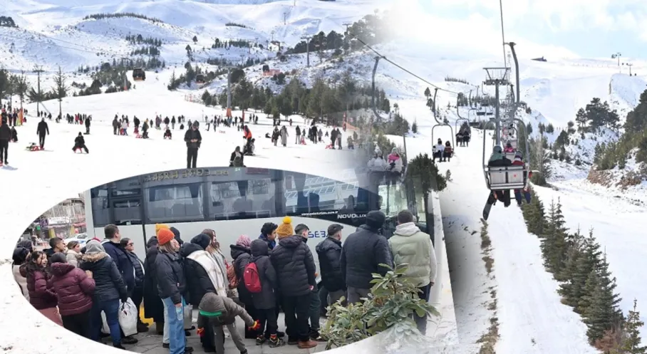 Isparta Belediyesi'nden Sömestre Sürprizi: Davraz'a Ücretsiz Kar Keyfi Rüzgarı Esti!