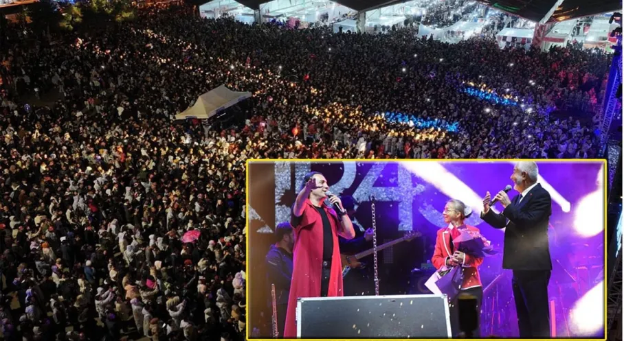 Isparta Gül Festivali'nde Kıraç Fırtınası: Yağmura Rağmen Unutulmaz Konser!