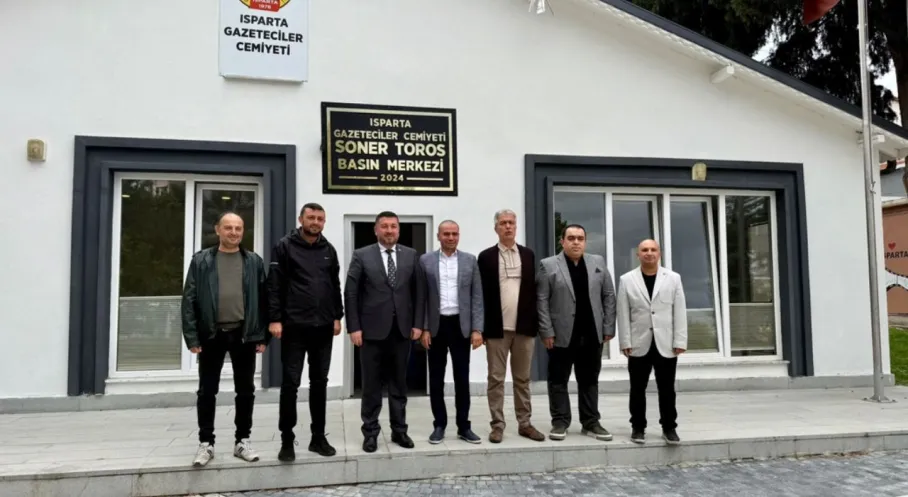 Isparta İl Milli Eğitim Müdürü Recai Ocak'tan Gazeteciler Cemiyetine Ziyaret!