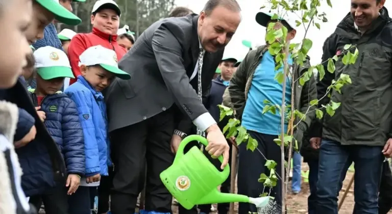 Isparta Valisi Erin'den Yakaören'de Fidan Dikimiyle Geleceğe Umut Aşısı!