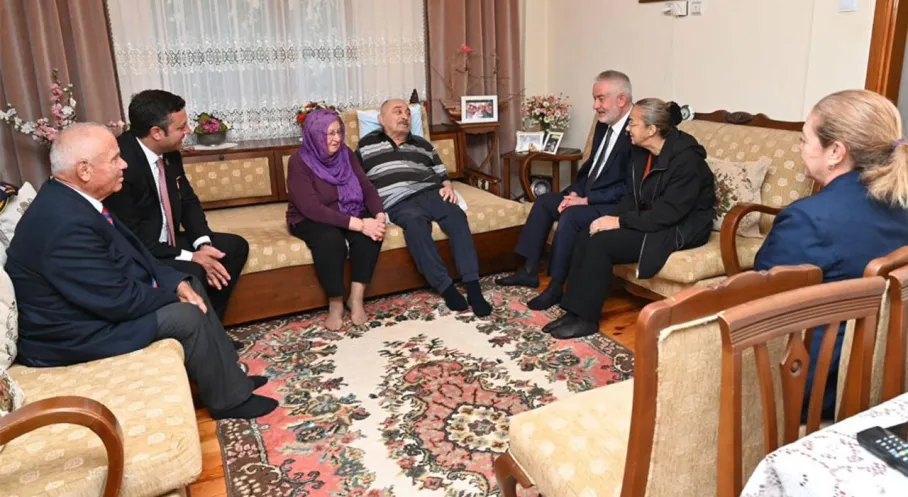 Isparta'da Gazilere Vefa: Başkan Başdeğirmen'den Anlamlı Ziyaret