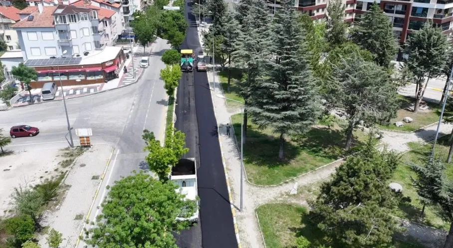 Isparta'da Gölcük Caddesi'nde Asfalt Seferberliği! Ulaşım Rahatlayacak
