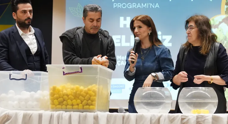 İstanbul Beylikdüzü Umut Meyve Ormanı'nda Hobi Bahçeleri İçin Kura Heyecanı