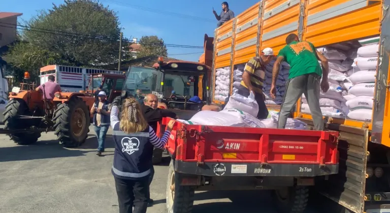 İstanbul Büyükşehir'den çiftçilere desteğe devam