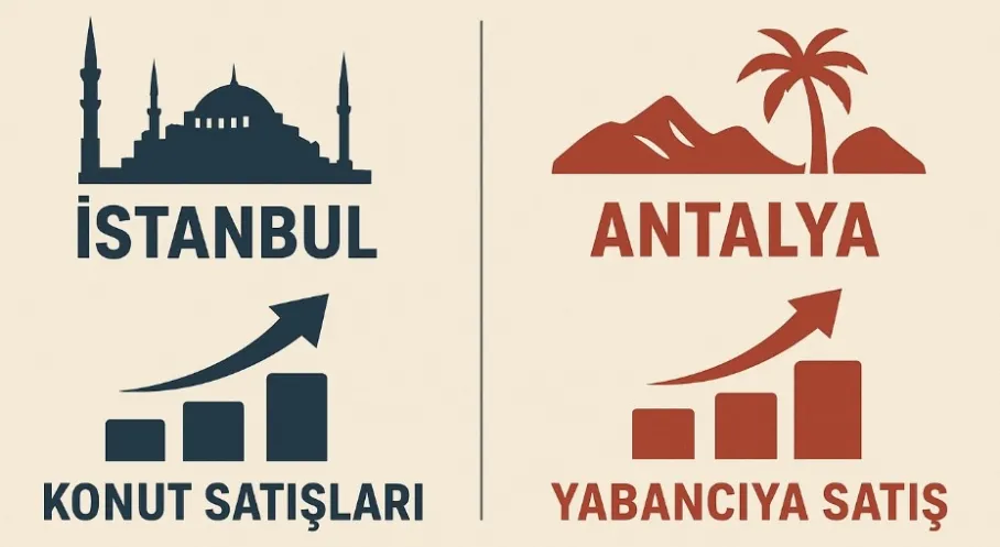 Konut Satışları Raporu: İstanbul Lider, Yabancıların Gözdesi Antalya Oldu!