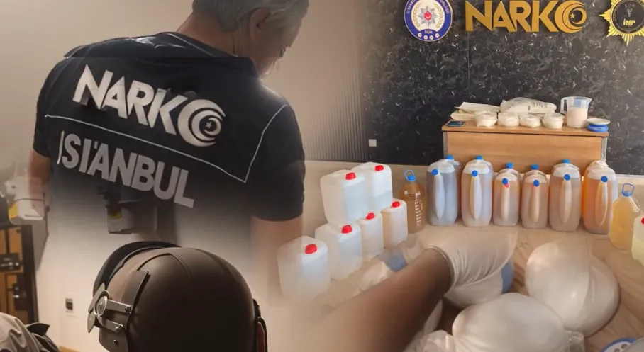 İstanbul'da Rekor Metamfetamin Baskını! 207 Kilo Uyuşturucu Ele Geçirildi