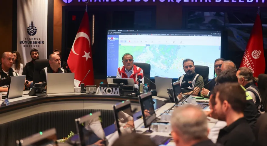 İstanbul’da Yağış Teyakkuzu: 6 Bin 900 Personel Sahada
