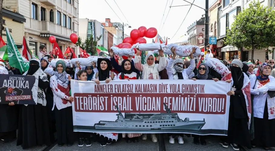 İstanbul'dan Gazze'ye Destek Seli: Soykırıma Karşı Büyük Yürüyüş!