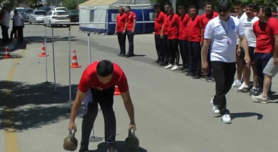Muğla İtfaiyesi'nde Kondisyon Alarmı! Personel Spor Parkurunda Ter Döktü