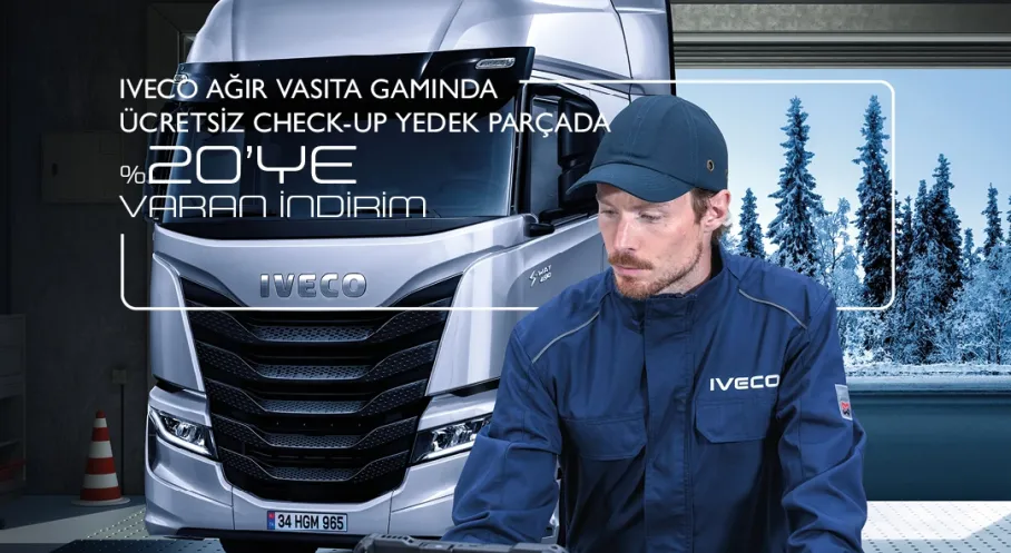 IVECO'dan Sürücülere Müjde! Kışa Özel Bakım Kampanyası Başladı!