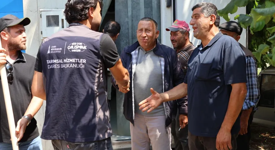 İzmir Büyükşehir’den Üreticiye Soğuk Hava Deposu Desteği
