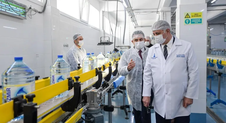 İzmir Şaşal Su Fabrikası’na Ziyaret: Başkan Tugay Yeni Dönemi Açıkladı!