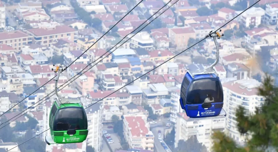 İzmir Teleferiği Yenilendi! Yeniden Ziyarete Açılıyor