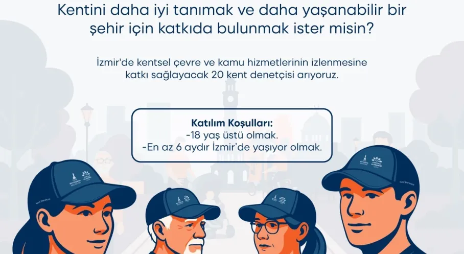 İzmir'de Vatandaş Denetimi Başlıyor! Şehrin Geleceğine Sen Yön Ver!
