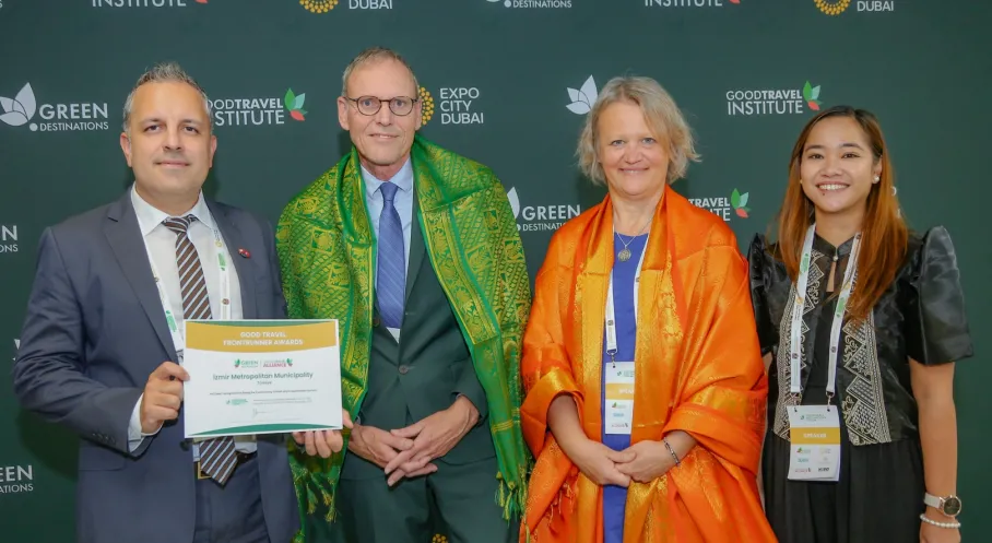 İzmir'e Sürdürülebilir Turizmde Öncü Ödül! Büyükşehir Belediyesi'nin Başarısı