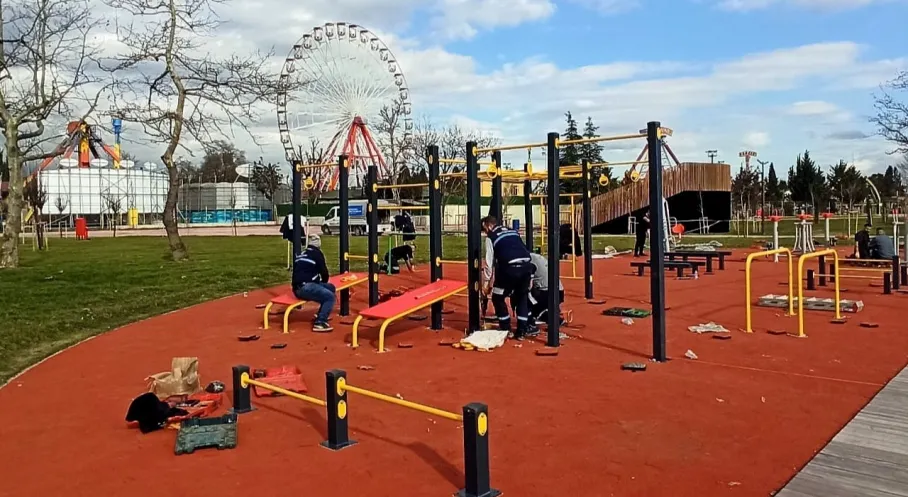 İzmit Millet Bahçesi'nde Dev Spor Hamlesi: Yeni Nesil Crossfit ve Kültür-Fizik Alanları Açıldı!