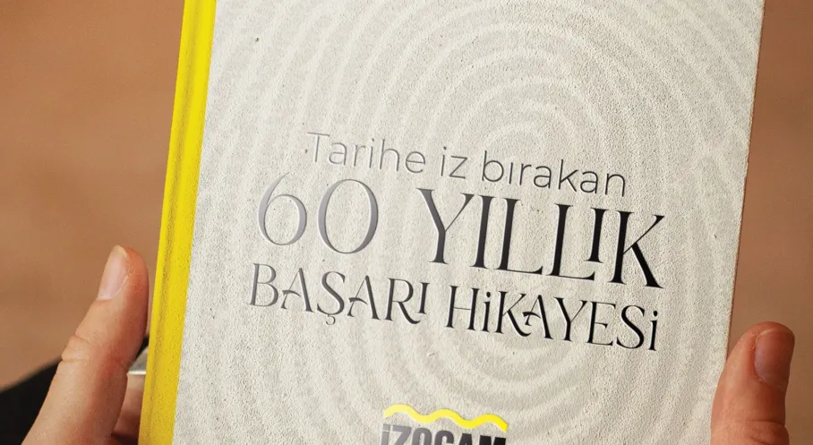 İzocam'dan 60. Yıl Şerefine Özel Kitap ve Hatıra Pulu!