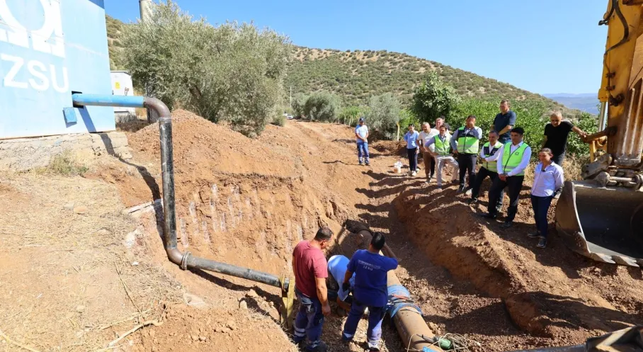 İZSU'dan Selçuk'a Su Müjdesi: Saniyede 60 Litre İlave Su!