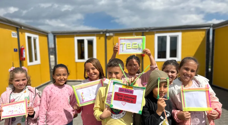 Kahramanmaraş Depremi Sonrası TEGV'den Çocuklara Kesintisiz Umut: Bölgedeki Faaliyetler Sürüyor!