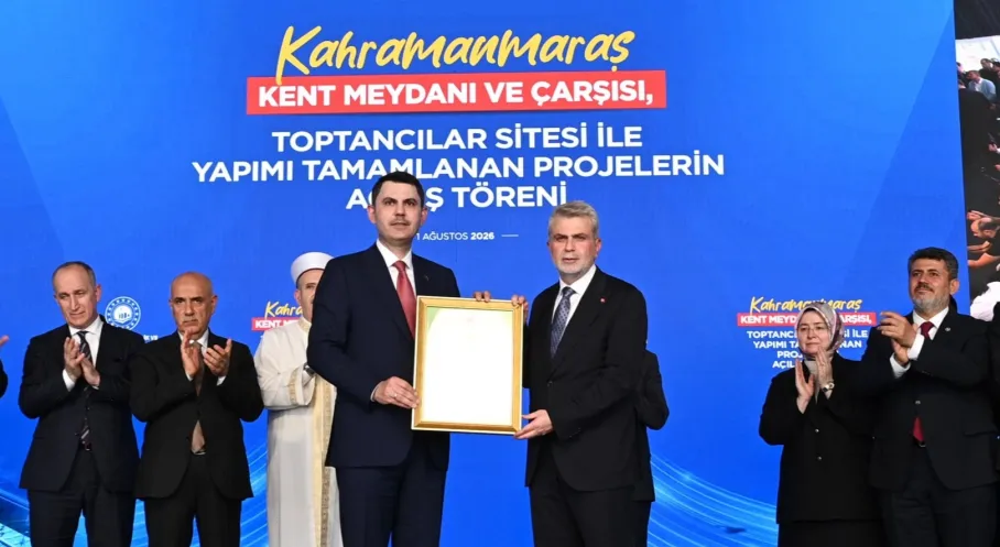 Kahramanmaraş’ın Yeniden İnşa Yolculuğunda 5 Yeni Eser Daha Hizmete Açıldı