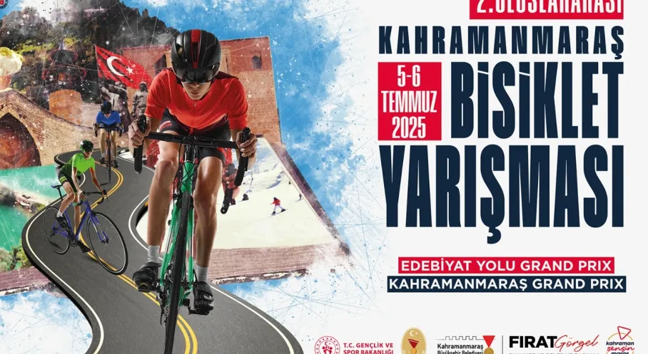 Kahramanmaraş'ta Uluslararası Bisiklet Şöleni: 8 Ülkeden 150'den Fazla Bisikletçi Pedal Çevirecek!