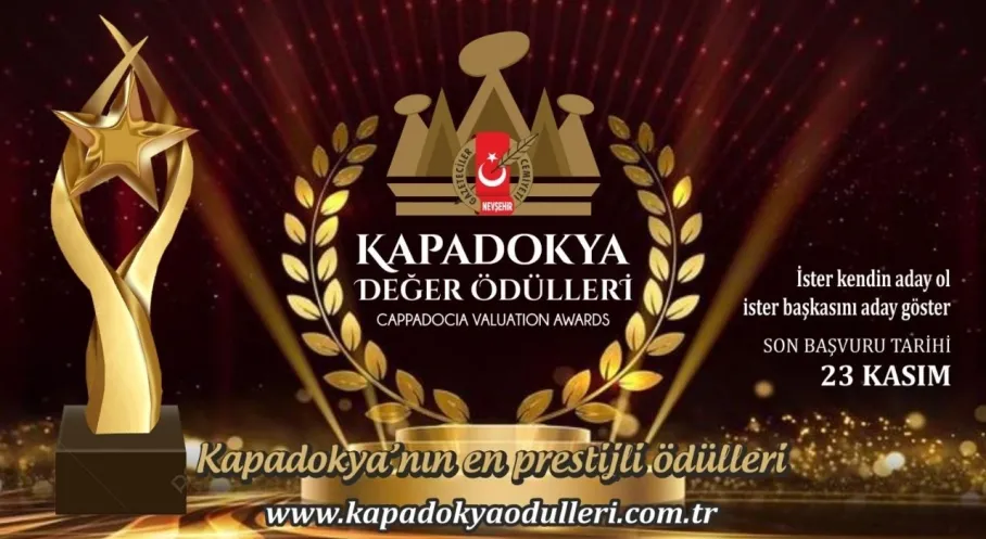 Kapadokya Değer Ödülleri 2025: Bölgeye Katkı Sağlayanlar Ödüllendirilecek!