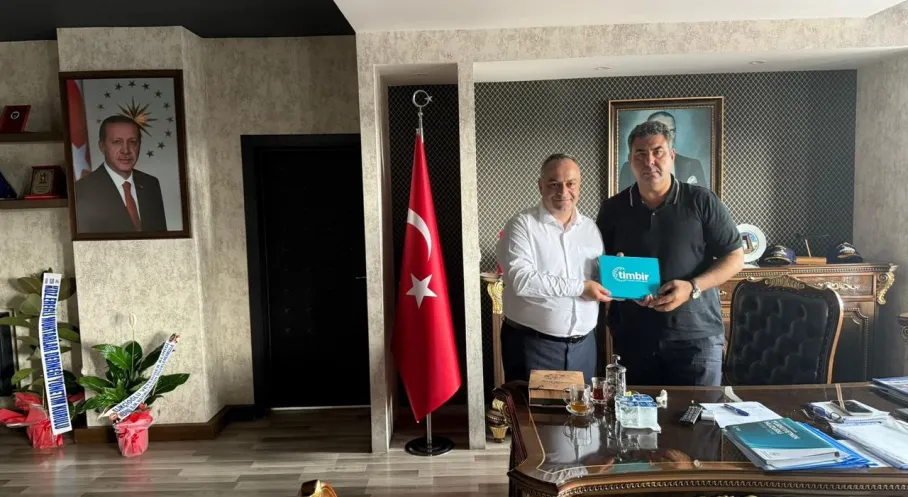 Karadeniz Ereğli'de Kaymakam Yılmaz'a TİMBİR ve BHA Ziyareti!