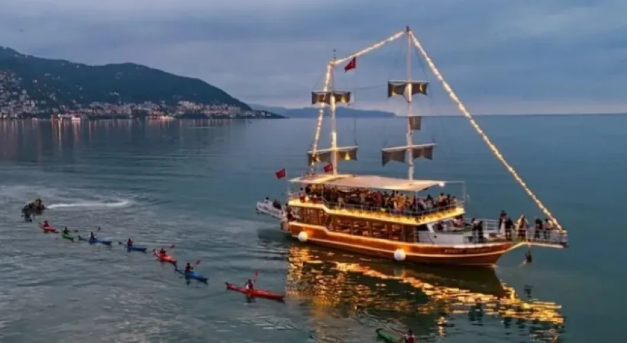 Karadeniz'de Kano Şöleni! Ordu'da Su Sporları Coşkusu