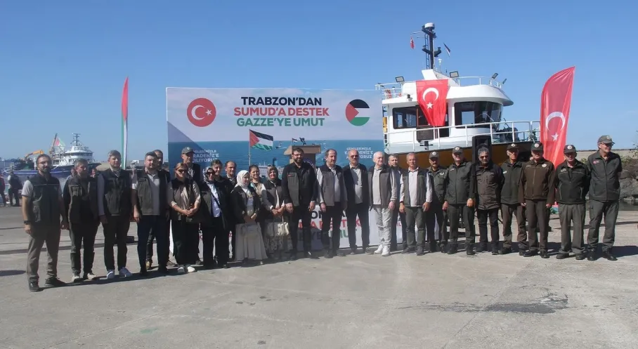 Karadeniz'den Gazze'ye Umut: Sumud Filosu'na Trabzon'dan Tam Destek!