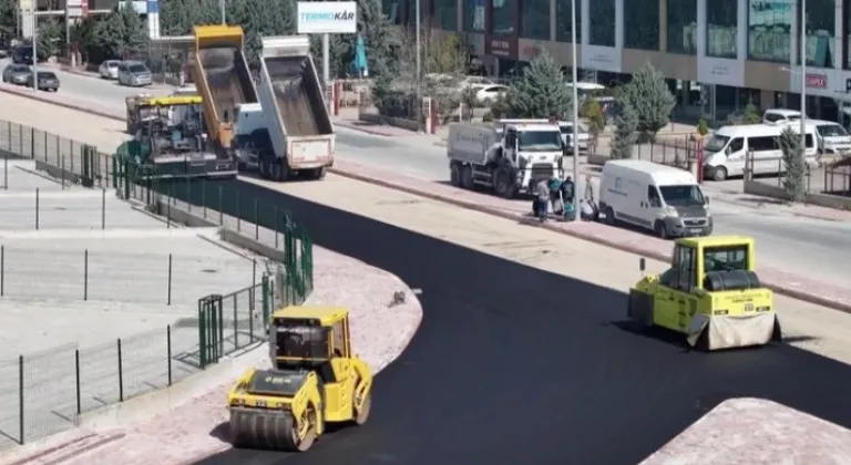 Karatay'da 2025 Asfalt Sezonu Yakamoz Caddesi'nde Hızla İlerliyor