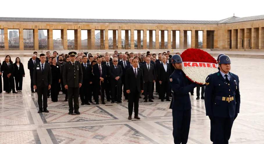 Karel 40. Yılında Anıtkabir’de
