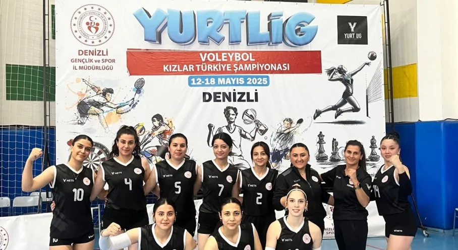 Kars KYK Voleybol Takımı Türkiye Şampiyonasında Zirveye Oynadı! İşte Sonuç!